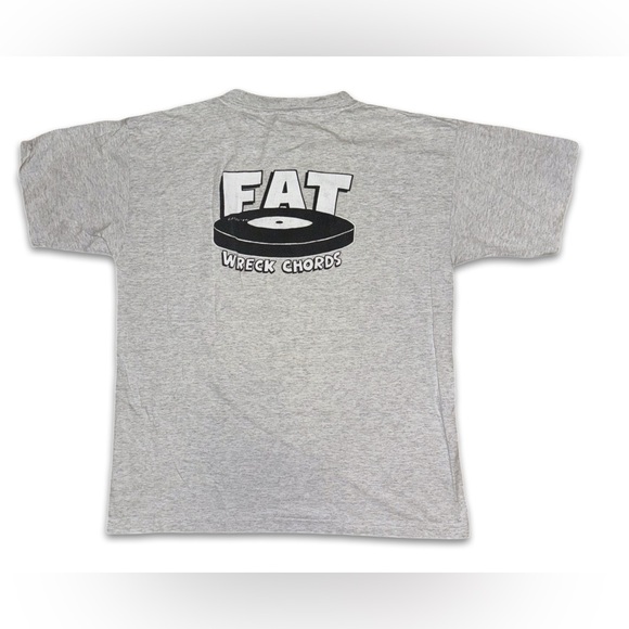 Vintage XL NOFX White Trash tee shirt single stitch 1993 - Picture 2 of 7